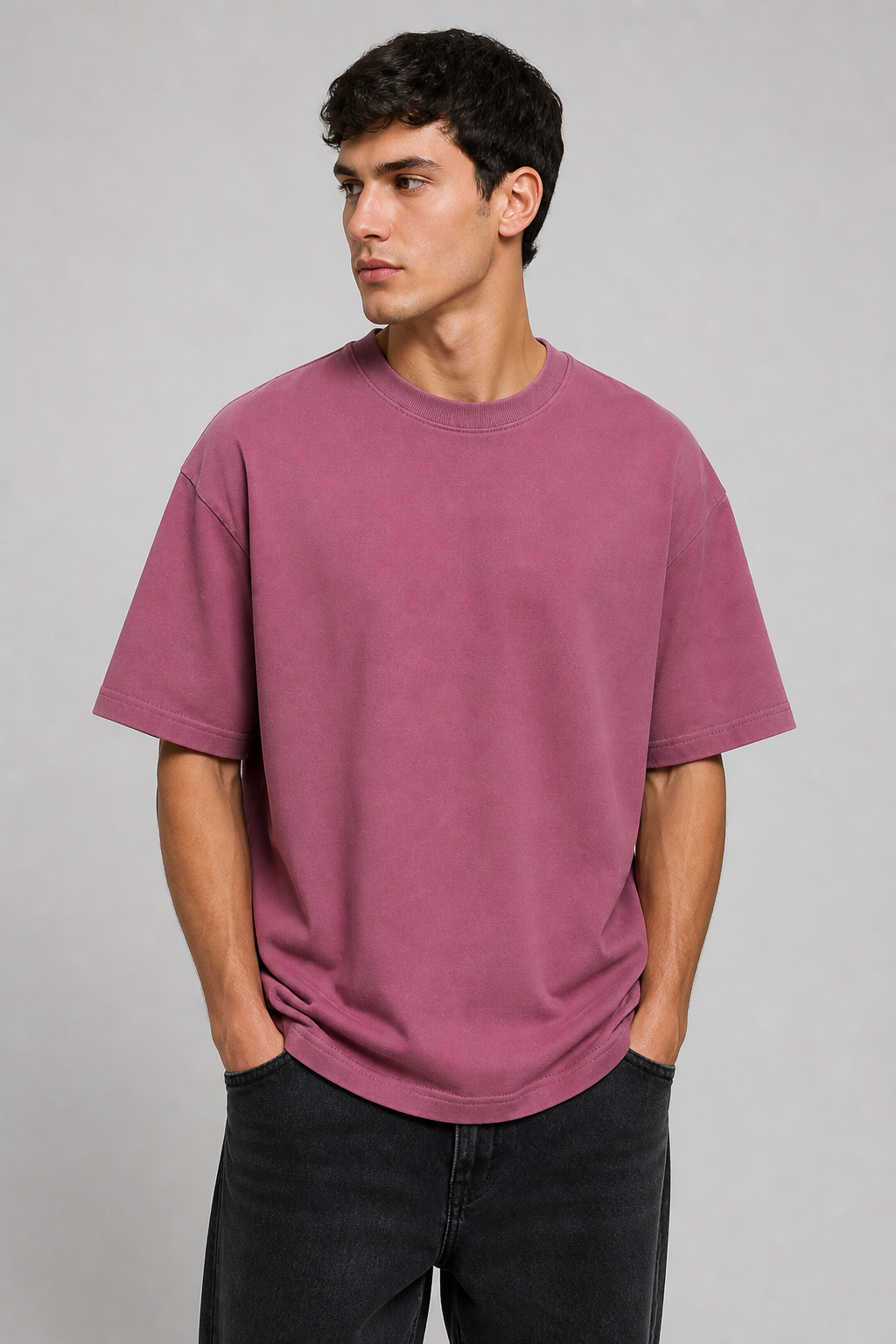 Plum Oversized T-shirt