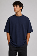 Navy Blue Oversized T-shirt