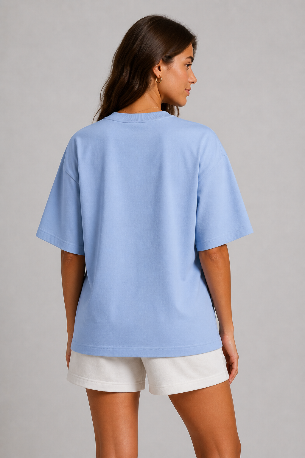 Light Blue Oversized T-shirt
