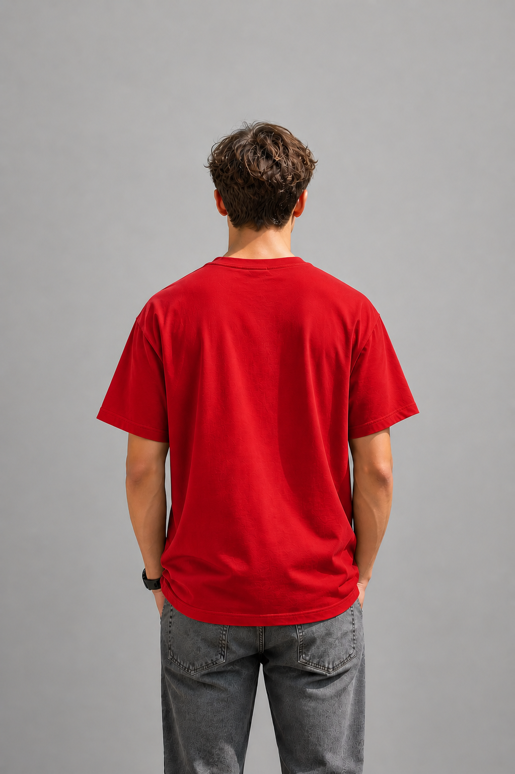 Red Oversized T-shirt