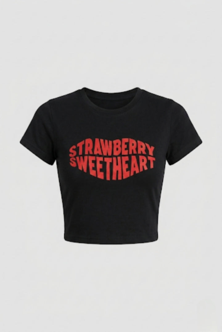 Strawberry Sweetheart Baby Tee