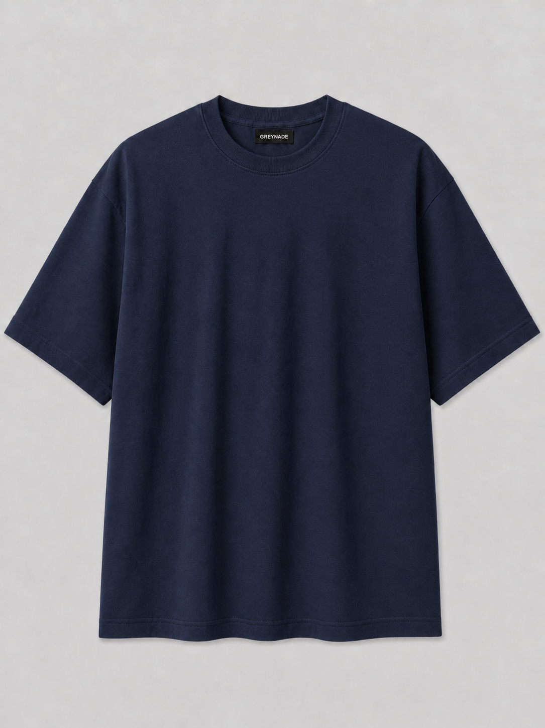 Navy Blue Oversized T-shirt