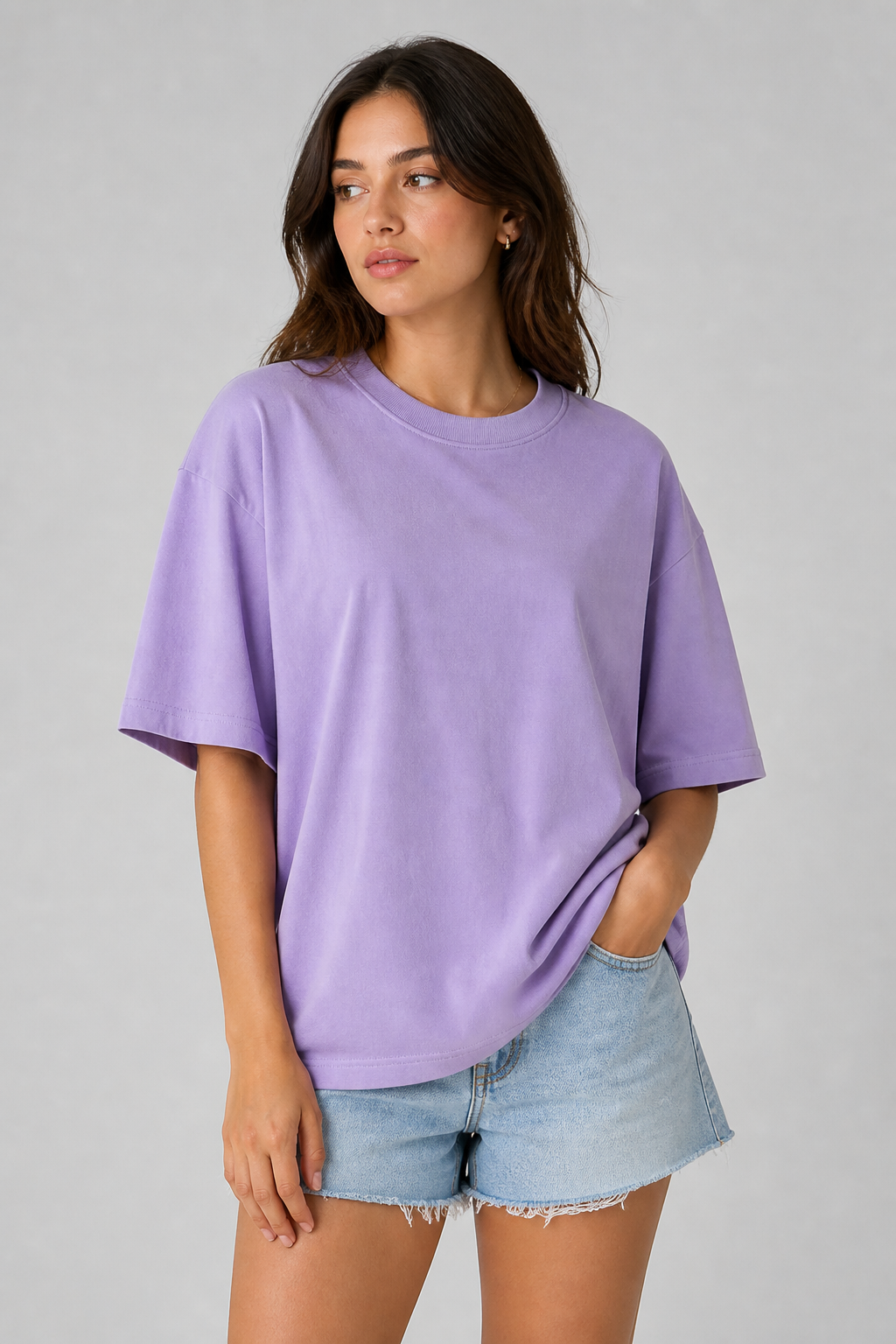 Lavender Oversized T-shirt