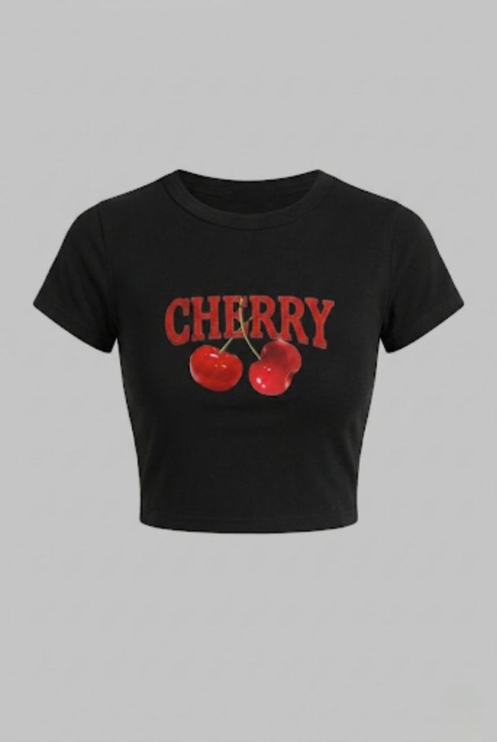 Cherry Baby Tee