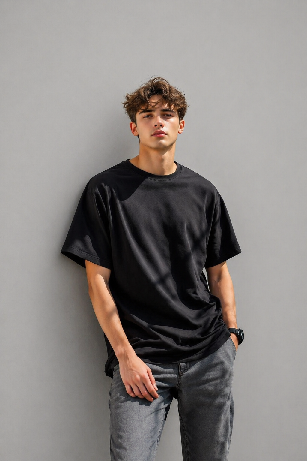 Black Oversized T-shirt